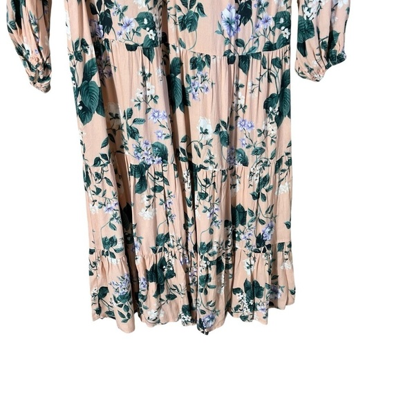 KIVARI Jemima Floral Long Sleeve Midi Dress - Picture 4 of 11